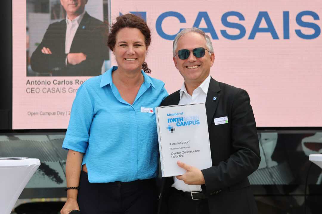 Grupo Casais junta-se ao Center Construction Robotics e reforça aposta na inovação e digitalização da construção