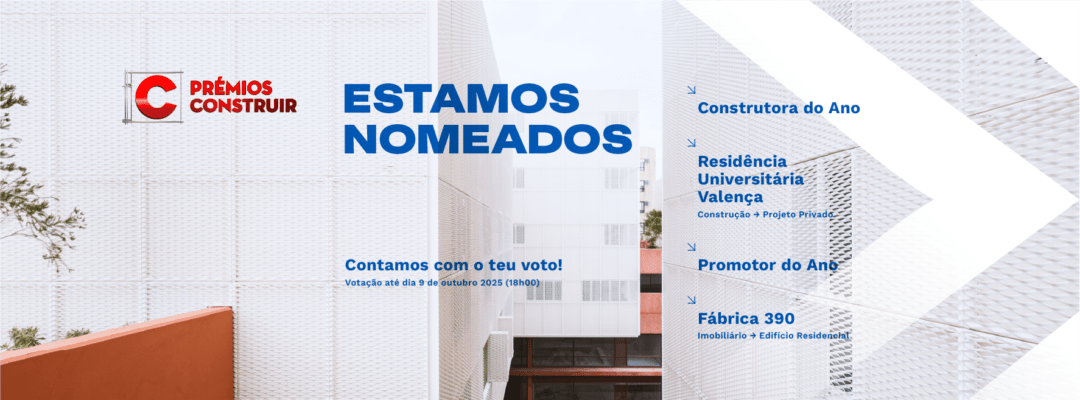 Notícias 2 CCPT PremiosCONSTRUIR 2025 Votacao Cover FB